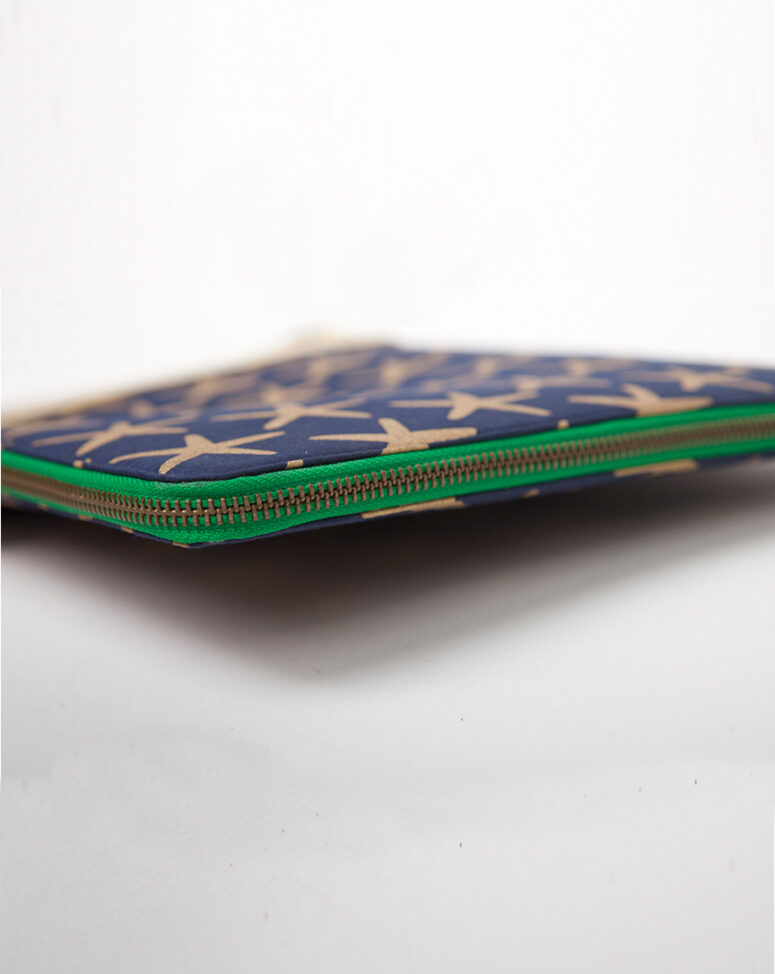 The Nut laptop case for 13 or 14 inch laptops, with Pharaonic-inspired cotton print.